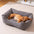 Corduroy Scratch-Resistant Breathable Detachable Comfort Dog Bed