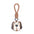 Cute Faux Leather Dog Keychain Strap – Fun Gift for Dog Lovers & Pet Parents