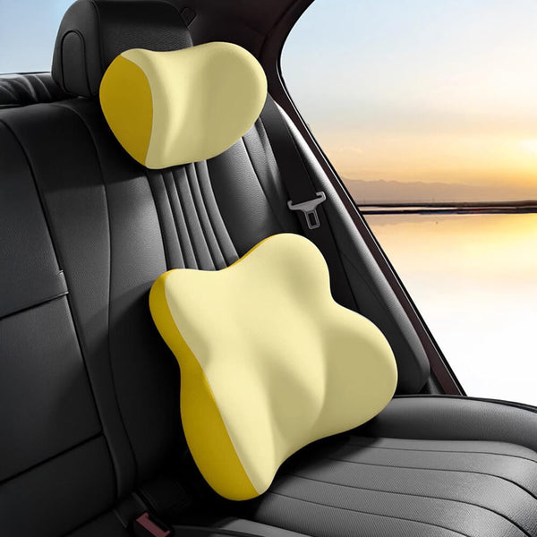 Memory foam a forma di farfalla ergonomica cuscino per auto di supporto lombare