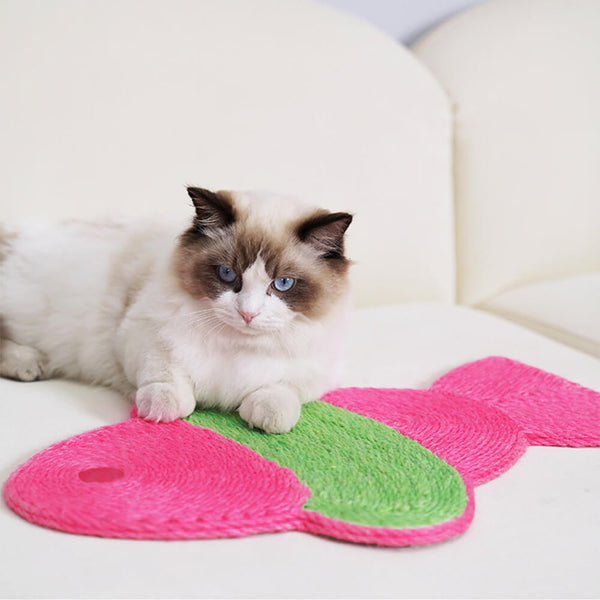 Aspirazione decorativa a forma di pesce Tappose per gatti graffi