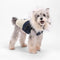 Fur-Trim Hooded Warm Dog Coat with Leash Buckle