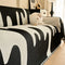 Ice Cream Wave Chenille All Seasons Universal Multifunctional Full Coverage Couch Cover
