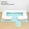 Long Plush - Lit pour chien à sommeil profond à support carré