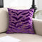 Oreiller de canapé de maison en velours coupé jacquard de luxe