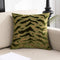 Oreiller de canapé de maison en velours coupé jacquard de luxe