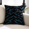 Oreiller de canapé de maison en velours coupé jacquard de luxe