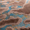 Oreiller de canapé de maison en velours coupé jacquard de luxe