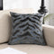 Oreiller de canapé de maison en velours coupé jacquard de luxe