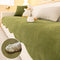 Minimalist Herringbone Chenille Non-Slip Wavy Edge Couch Cover