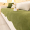 Minimalist Herringbone Chenille Non-Slip Wavy Edge Couch Cover