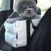Portable Travel Faux Leather Waterproof Center Console Pet Car Seat