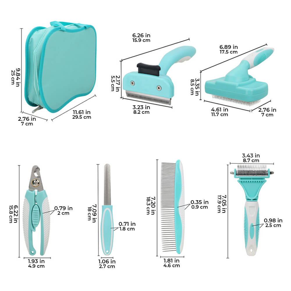 Kit de cuidado profesional Conjunto completo de herramientas para el cuidado de mascotas