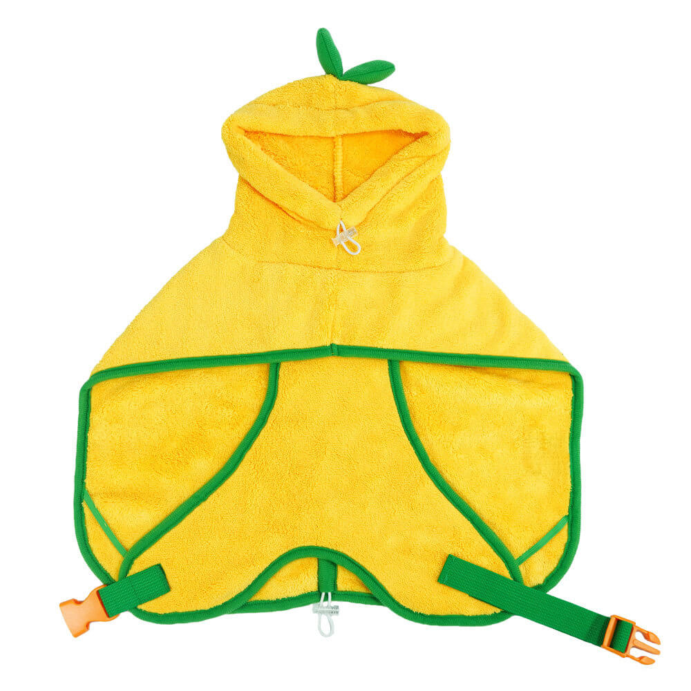 Pumpkin Soft Absorbent Dog Bathrobe Towel