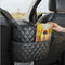 Borsa di stoccaggio del sedile del seggiolino per auto diamante trapuntato - Tieni gli elementi essenziali a portata di mano