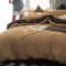 Wendbares zweifarbiges, verdicktes, warmes Sherpa-Fleece-Bettlaken-Set
