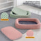 Cama para perros ovalado para toda la temporada de lavable para enfriamiento de enfriamiento suave