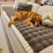 Soft Faux Rabbit Plush Thick Skin-Friendly Non-Slip Couch Cover
