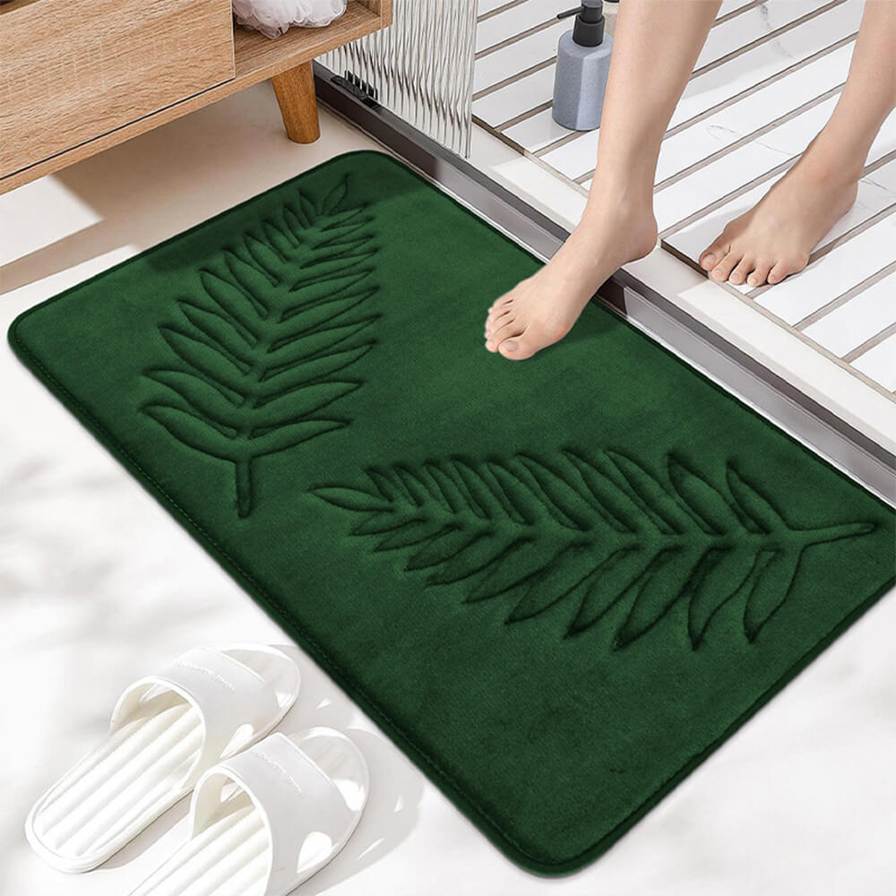 Soft Flannel Cozy Non-Slip Water-Absorbent Decorative Home Rug