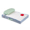 Tapis spacieux et durable en denim pour chien et chat avec oreiller amovible