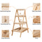 Sturdy Tripod Wooden Sisal 2-in-1 Cat Hammock Cat Tree