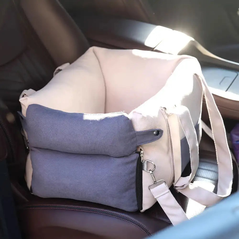 Thick Full-Lining Dual-Purpose Travel Bag Center Console Dog Car Seat