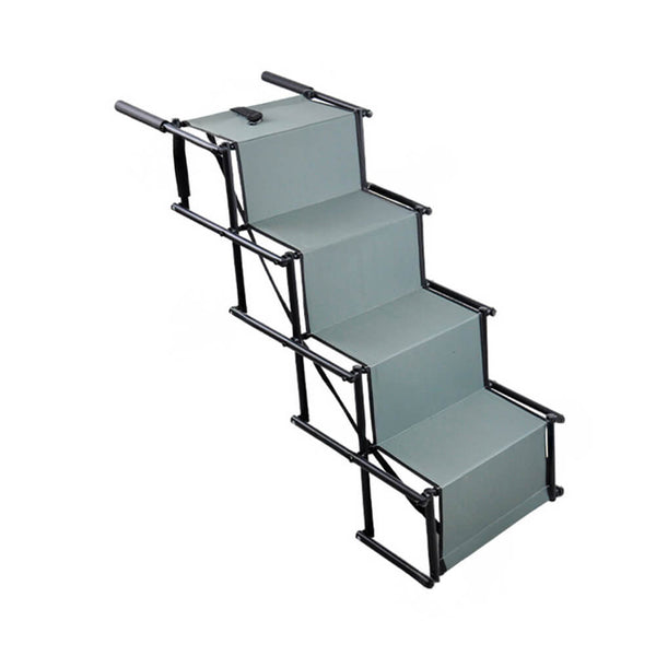 Viaje Portable plegable 4 pasos Las escaleras para perros sin deslizamiento