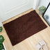 Alfombra de puerta de chenille ultra absorbente de chenille para patas de perros fangosas