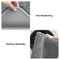 Alfombra de puerta de chenille ultra absorbente de chenille para patas de perros fangosas
