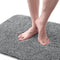 Alfombra de puerta de chenille ultra absorbente de chenille para patas de perros fangosas