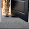 Alfombra de puerta de chenille ultra absorbente de chenille para patas de perros fangosas