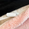 Ultraweiches, fusselfreies Bettlaken-Set aus Milchsamt mit Blattmuster