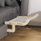 Cama de hamaca para gato de gato de gato de colgante de madera que ahorra espacio para ahorrar espacio
