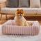 Lit pour chien et chat avec support orthopédique à quatre côtés Warmth Cozy