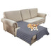 Cubierta de sofá de mascotas de diamantes impermeables y no deslizantes: protección elegante para muebles