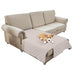 Cubierta de sofá de mascotas de diamantes impermeables y no deslizantes: protección elegante para muebles