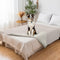 Cubierta de sofá de mascotas de diamantes impermeables y no deslizantes: protección elegante para muebles