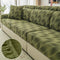 Wave Jacquard Polar Fleece Antistatic Protection Full Wrap Couch Cover