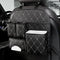 Bolsa de almacenamiento para el asiento del asiento del automóvil del patrón del diamante