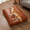 Durable and Easy-Clean Waterproof Leather Dog Bed