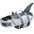 Mermaid and Shark Style Secure Fit Dog Life Jacket