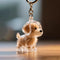 Multi-Pack Mini Pet Hair Capsule Keychain Charm for Dog & Cat Lovers