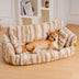 Cama nórdica y esponjosa extra acogedora y acogedora cama de perro y gato