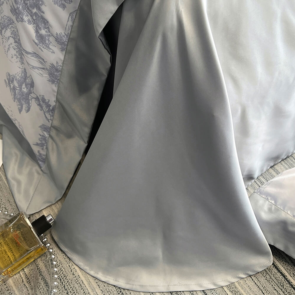 Set da letto estivo in seta da letto di seta di ghiaccio naturale di seta in seta estiva naturale
