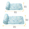 Serie Ocean Silk Silk Matina de perros de enfriamiento transpirable con almohada
