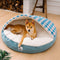Lit rond pour chien Dream Hideaway à baldaquin pour animal de compagnie