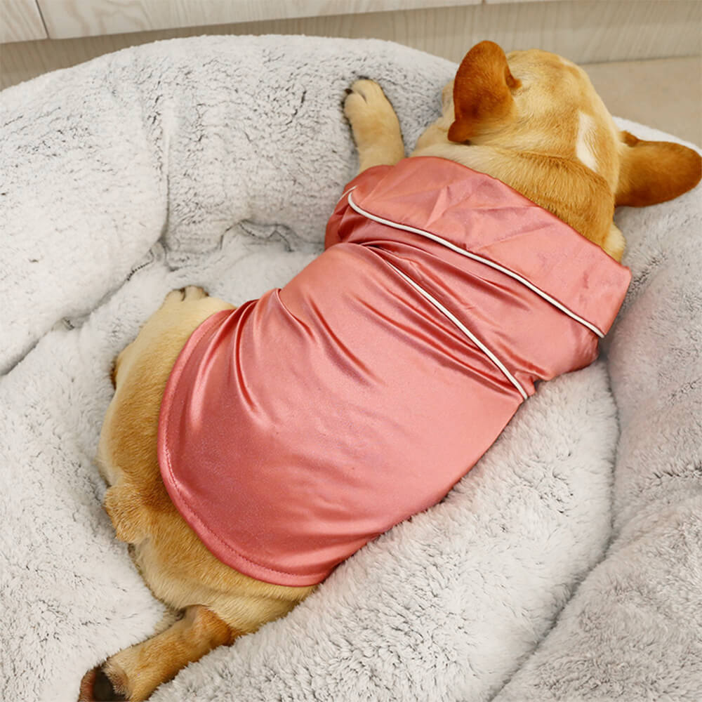 Pyjama assorti fin et confortable résistant aux poils pour chien et propriétaire