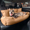 Sicurezza del cestino da viaggio impermeabile medio grande per cani letto posteriore letto posteriore