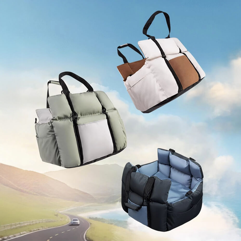 Waterproof Classic Color Matching Soft Car Seat Bed