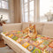 Cubierta de sofá de protector de muebles para mascotas a cuadros a cuadros