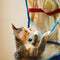 Wall-Mounted Multi-Pocket Cat Toy Storage Bag